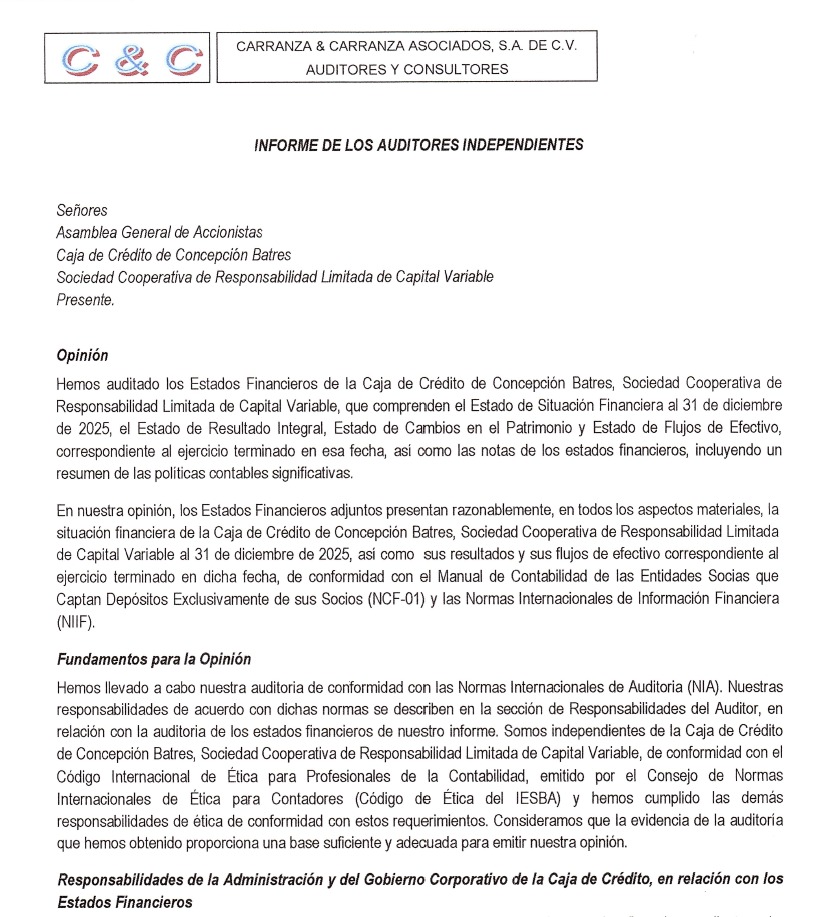 Estados Financieros
